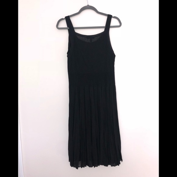 NWT Eileen Fisher Refined Viscose Pleated Dress - Picture 5 of 7